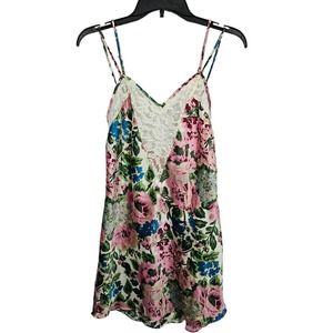 Vintage Victoria’s Secret Gold Label slip dress Floral lace chemise